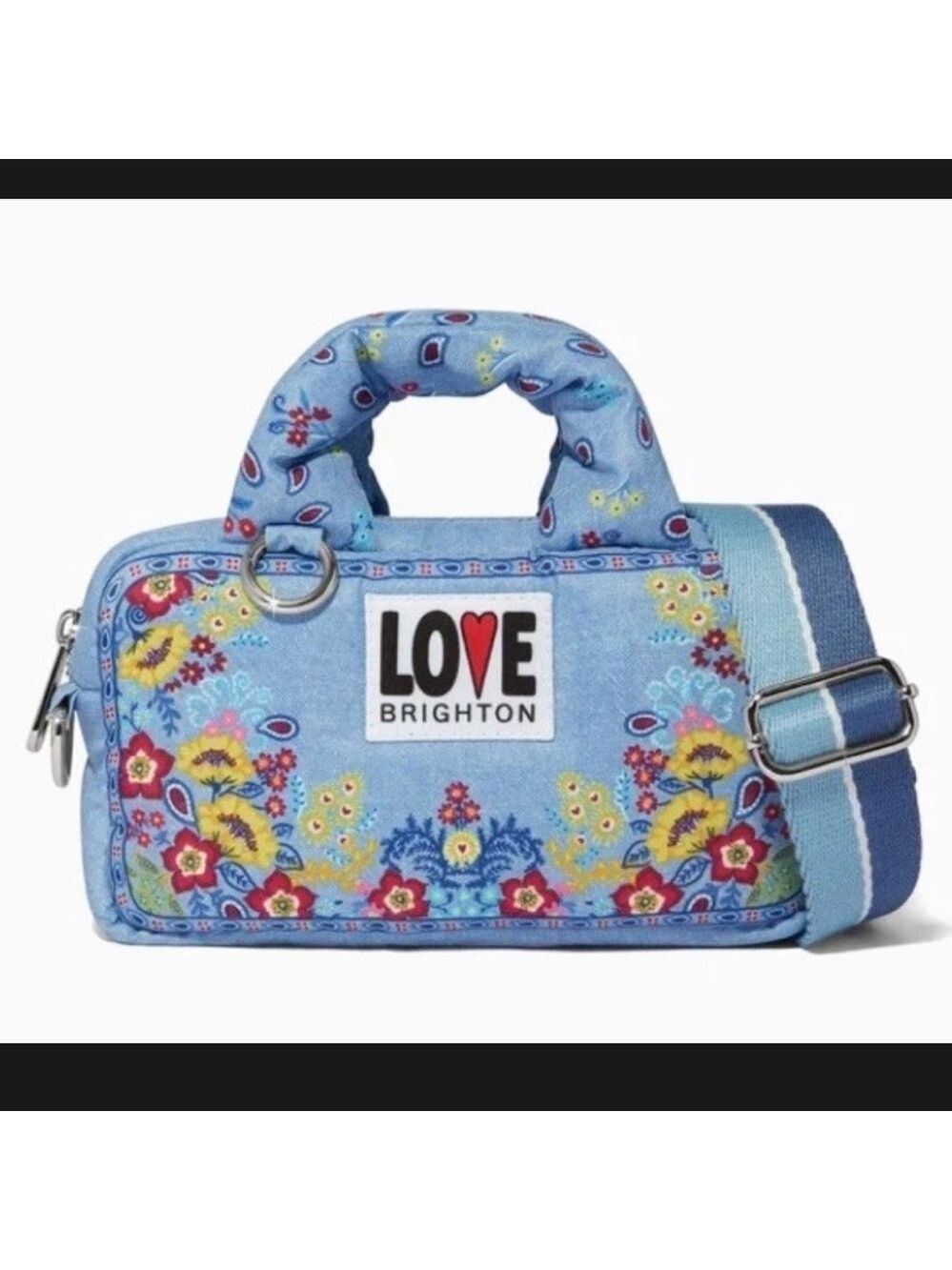 BRIGHTON Bandana Love Crossbody Bag NEW WITH TAGS!